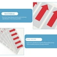 thumbnail image 2 of Shisuyan Autocollants Flèches Auto-Adhésifs Rouges pour Animaux 100 Pcs 2.36X0.98X0.00 Po, 2 of 8