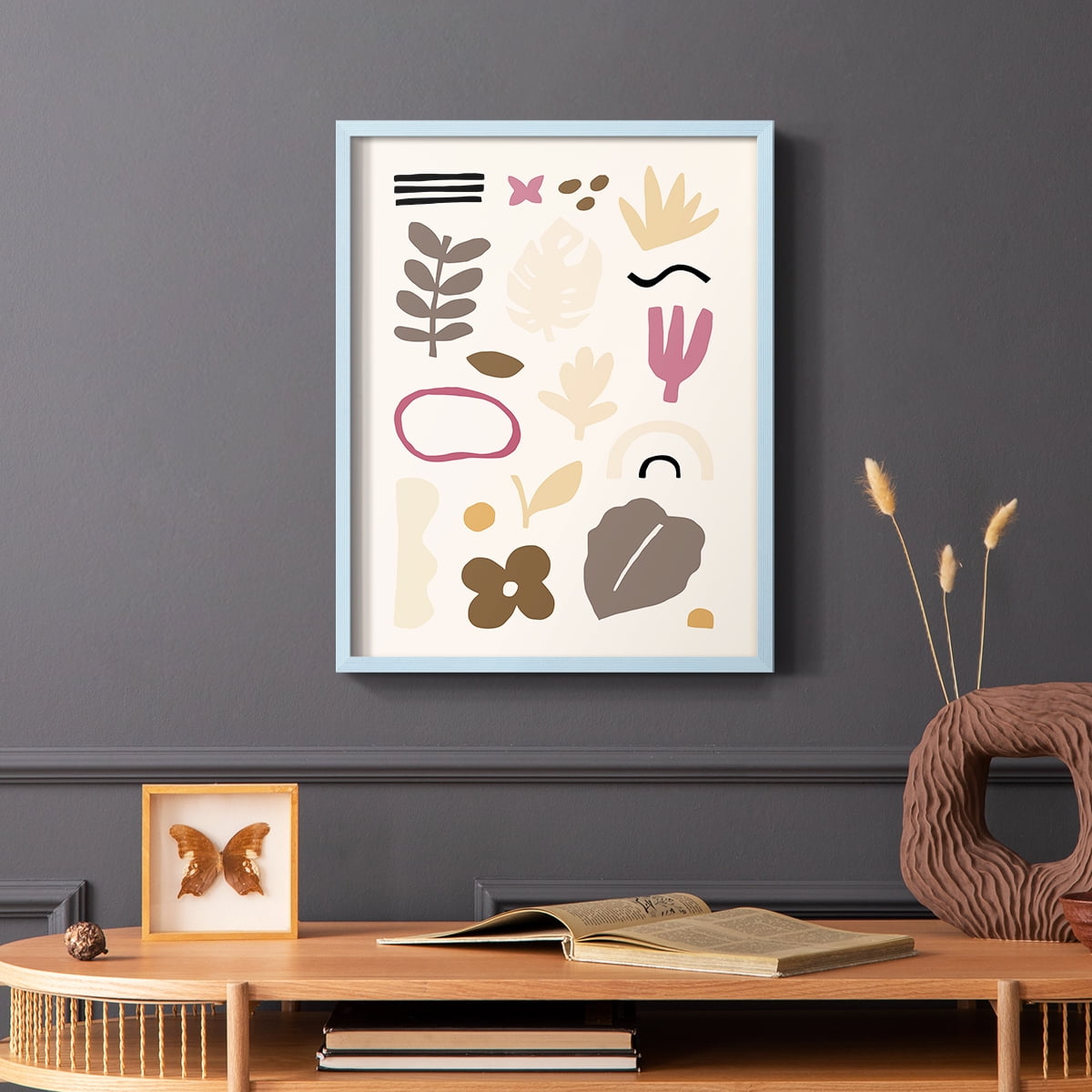 Matisse CCXL in Solid Wood 11 x 14 Framed Print