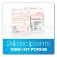 thumbnail image 2 of 1099-Int Tax Forms, Five-Part Carbonless, 5.5 X 8, 2/page, 24 Forms | Bundle of 10 Packs, 2 of 5