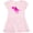 Ballerina Pink, variant on Inktastic Princess Riding Her T-rex Girls Toddler Dress