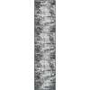 thumbnail image 2 of Unique Loom Outdoor Modern Collection Area Rug - Nephele (2' x 8' Runner Black and White), 2 of 6