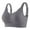 Dark Gray, variant on Smoothing Wireless Bras for Women Comfort Seamless Bra Full Coverage Push Up Womens Seamless Bra Beige,L