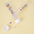thumbnail image 4 of Plastic Bead Containers Bottle Clear 130x25mm DIY, 4 of 4
