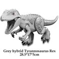 thumbnail image 1 of Jurassic Dinosaur Building Blocks Set: T-Rex, Raptor, Triceratops & Indominus Rex figurer, 1 of 4