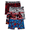 Multi-color, variant on Spider-Man Boys’ Spider-Verse Print Boxer Briefs, 4-Pack, Sizes XS-XL
