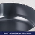 thumbnail image 2 of Tramontina Utsava Tri-Ply Clad 2.2 Qt Covered Saucepan with Ceramic Interior – Induction-Ready, 2 of 9