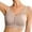 Grey, variant on Seamless Bra Thin Seamless Vest Soft Support Hosiery Large Chest Small Half Fixed Cup Breathable Bra