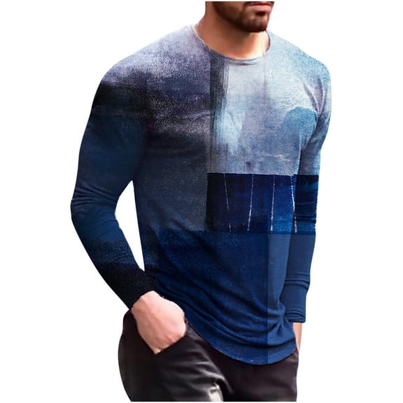 Aoochasliy Mens Hoodies Pullover Christmas Clothes Long Sleeve Outfitter Crew Sweatshirt Trendy Casual Blouse Tops