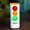 White, variant on Rechargeable Traffic Light Countdown Timer with Digital Display, White