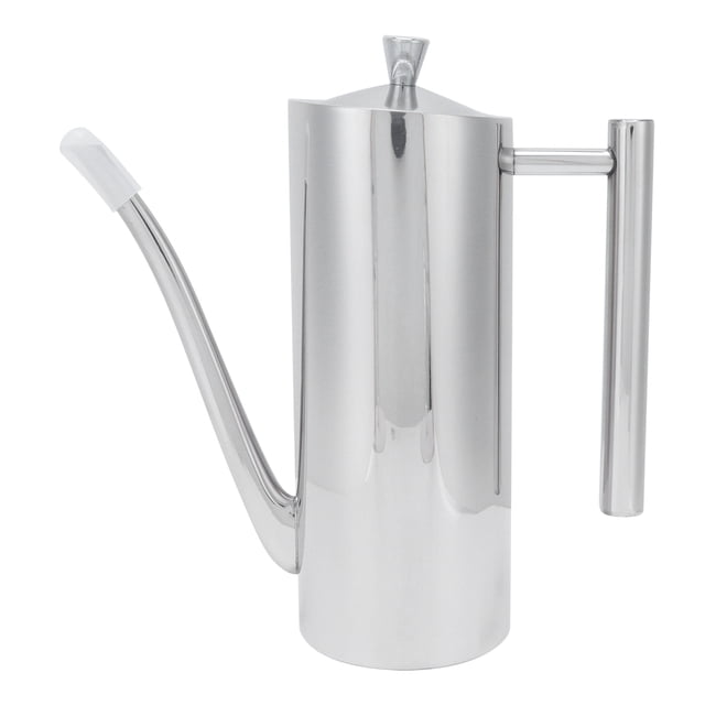 Olla de aceite de acero inoxidable para cocina, hervidor de control de aceite para el hogar, para salsa, vinagre, té con leche(500ml)
