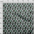 thumbnail image 3 of oneOone Cotton Poplin Twill Brown Fabric Tropical Floral Fabric For Sewing Printed Craft Fabric By The Yard 56 Inch Wide, 3 of 4