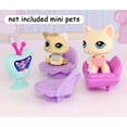 thumbnail image 3 of 9pcs Miniature Accessories Set for Lps Cat Dog Mini Toy Figurines,Include TV Sofas Chairs and Radio, 3 of 7