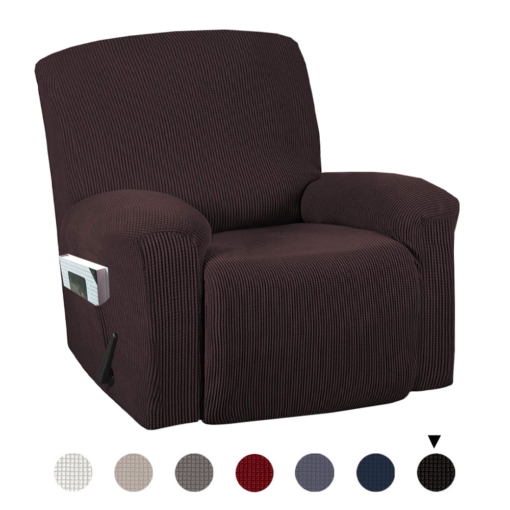 Super Stretch Couch Covers Water Repellent Recliner Chair Cover Recliner Slipcver with Side