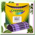 thumbnail image 2 of COLORFUL Vibrant Violet Bulk Crayons (12 Count), 2 of 3
