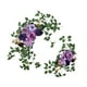 thumbnail image 4 of 2 piezas Boda Arch Flores Rose Artificial Swag Versátil Decoración de guirnaldas para el fondo de las vacaciones Día de San Valentín Púrpura, 4 of 8