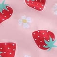 thumbnail image 4 of Gubotare Toddler Swimsuit Girl One Piece Girls One Piece Swimsuits Toddler Bathing Suit Little Kids Cute Swimwear Quick Dry Striped Ruffle Floral 4T 5T (Watermelon Red,4-5 Years), 4 of 7