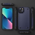 thumbnail image 6 of Feishell Compatible for Apple iPhone 13 (6.1 inch) Case,Dual Layer Protective Shockproof Hybrid Soft TPU + Hard PC Drop Protection Anti-Scratch Phone Case,Navyblue, 6 of 7
