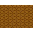 thumbnail image 1 of Ahgly Company Machine Washable Indoor Rectangle Transitional Orange Area Rugs, 2' x 3', 1 of 7