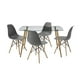 thumbnail image 1 of Comedor Alterego Kult Oslo 4 sillas Gris, 1 of 3