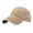 Khaki, variant on Classic Vintage Distressed Baseball Cap, Washed Cotton, Adjustable Fit,Color:Hot Pink