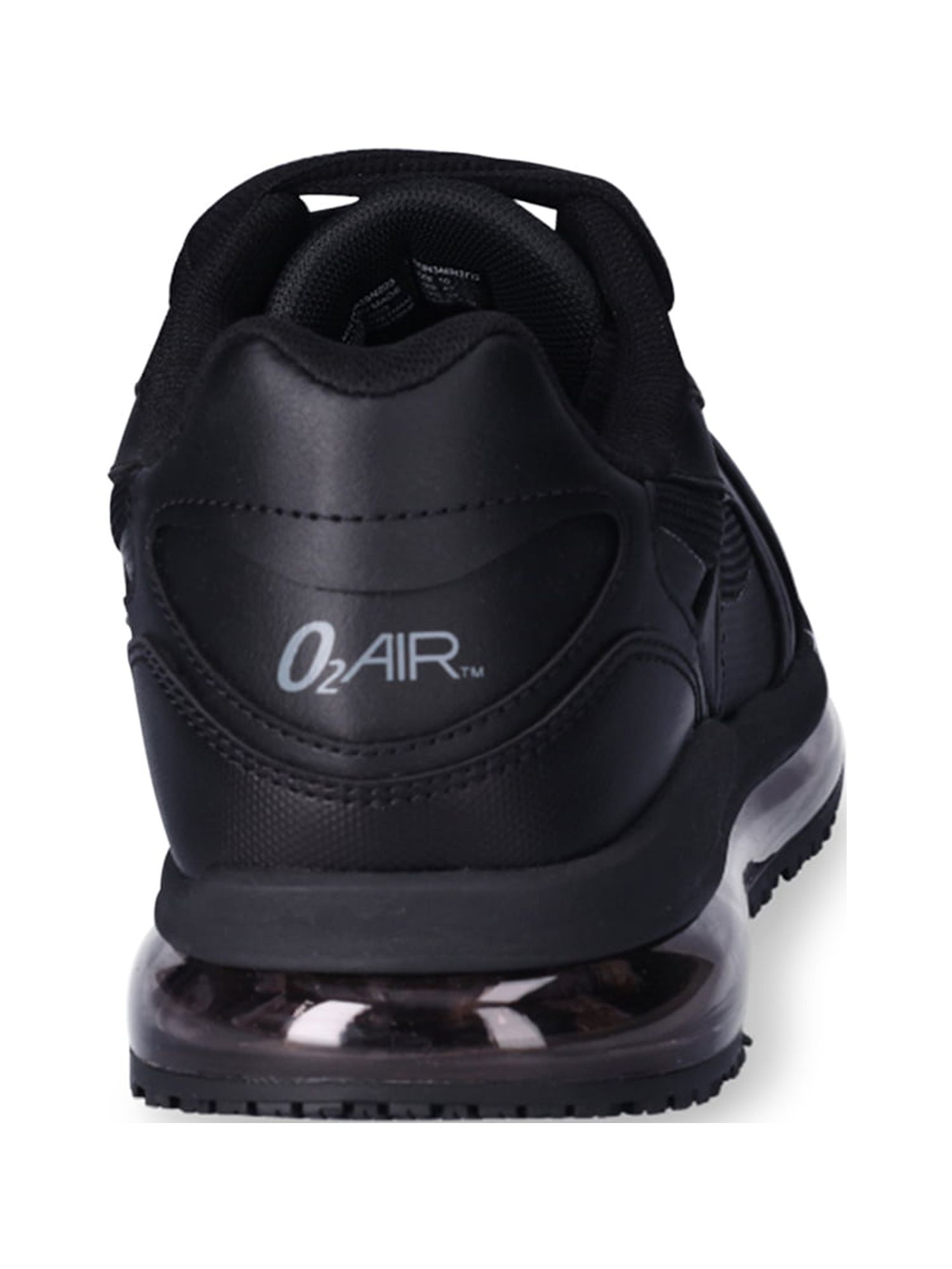 TredSafe Men's Lucas Slip-Resistant Work Shoes, Black photo 3