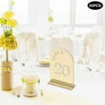 thumbnail image 4 of 20PCS Gold Table Numbers for Party Table Numbers for Wedding Table Numbers Sign, 4 of 15