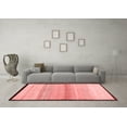 thumbnail image 3 of Ahgly Company Indoor Rectangle Solid Red Modern Area Rugs, 2' x 3', 3 of 4