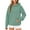 Green, variant on fheaev Hoodie Sweatshirt For Womens Trendy Queen Oversized Crewneck Long Sleeve Sweatshirts Pullover Sweaters With Pocket Casual Comfy Fall Outfits Fashion Teen Girls Y2K Winter Clothes