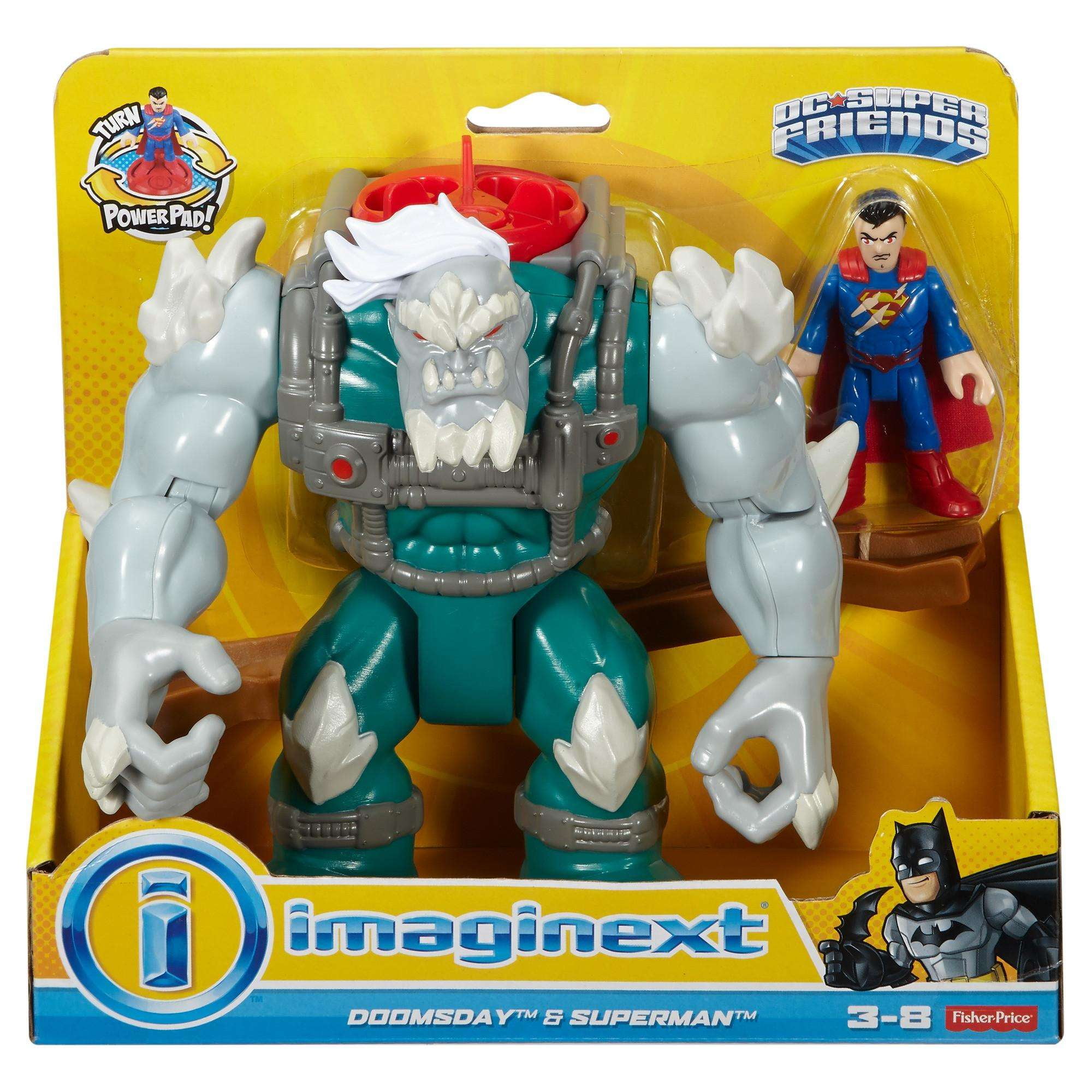 imaginext superman robot