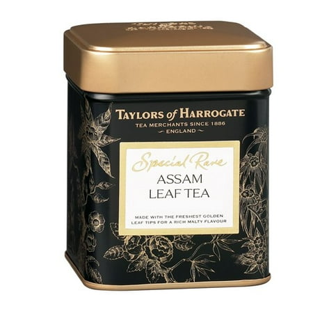 Taylors of Harrogate Special Rare Assam Leaf Tea Tin, 3.5 (Best Assam Tea Estates)