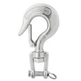 thumbnail image 7 of M Buder Durable Stainless Steel Swivel Jaw Hook with Safety Latch Rowing Boat Kayak Accessory 3/8 inches / 0.95 cm[cite: 1], 7 of 7