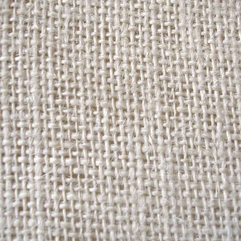 Fabric Mart Direct Light Beige Burlap Fabric By The Yard, 51 inches or 129 cm width, 3 Continuous Yards Beige Burlap Fabric, Burlap Upholstery Fabric, Curtain Drapery Wholesale Burlap Fabric