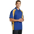 thumbnail image 4 of Sport-TekÂ® Tricolor Micropique Sport-WickÂ® Polo. ST654, 4 of 6