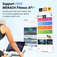 thumbnail image 3 of MERACH Stationary Exercise Bikes Indoor Cardio Workout Magnetic Bluetooth Bike for Home Cycling TT, 3 of 9