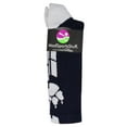 thumbnail image 2 of Wild Paws Crew Socks (Navy/White, Medium), 2 of 2
