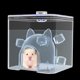 thumbnail image 3 of Cubo de agua para hámster, placa de aluminio, disipación de calor, casa de refrigeración para mascotas pequeñas, planeador de azúcar para hámster, oso dorado, 3 of 8