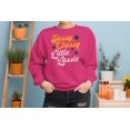 thumbnail image 2 of Sassy Classy Little Lassie Fun St. Patricks Day Quote Women's Sweatshirt, 2 of 3
