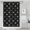 Black White Sun-1, variant on Purple Sun Moon Cloud Star Pattern Shower Curtain 36"x72" ,Bathroom Decorative Shower Curtains Set with 12 Hooks,Modern Waterproof Washable Shower Curtain