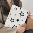 thumbnail image 1 of Star Pattern Protective Cover For iPad 10.2/Air 4/5/Pro 11/10th/10.9/9.7  Tri-Fold 9th/8th/7th Tablet Case Auto Wake/Sleep Cover Exquisite, 1 of 7