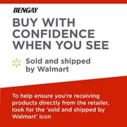 Ultra Strength Bengay Pain Relief Patches, Large, 3.9 x 7.9 in, 4 Count