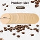 thumbnail image 4 of 600 Piezas de Papel de Filtro de Café de Repuesto, Filtros de Papel Desechables para Cafeteras Espresso, Cafeteras Moka, Filtros de Papel, 4 of 8