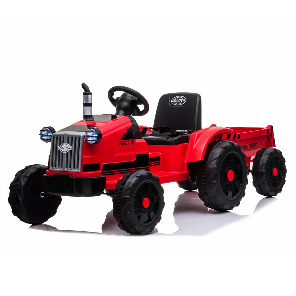 Ktaxon Kids Ride On Tractor Car 12V Battery Powered Agricultural