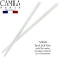 thumbnail image 3 of Camila Paris AD28/2 French Twist Stick Hair Pin, Set of 2 Tortoise Shell, Girls Chopsticks Hair Pins for Girls Spiral Updo Chignon Bun Holder, Styling Hair Accessories for Women, Made in France, 3 of 24