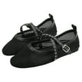 thumbnail image 1 of Mary Jane Flats - Bailarinas malla para mujer transpirables con correa cruzada el y la oficina, 1 of 9