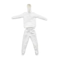 thumbnail image 1 of Chaqueta con Capucha con Capucha Hombres de Manga Larga Hoodie Casual blanco SM SunniMix Para figuras de acción de 12 pulgadas, 1 of 8