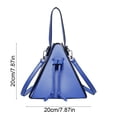 thumbnail image 3 of Triangle Crossbody Bag Personalized Shoulder Handbag with Drawstring Closure Convertible Carry Style Everyday Purse for Commuting Shopping Dating Travel Outdoor Use Home Outdoor Daily Carry, 3 of 7