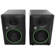 (2) Mackie CR3-X 3 Creative Reference Multimedia Monitors with Studio Monitor Stands Package