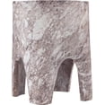 thumbnail image 4 of Meridian Furniture Foligno Brown Indoor/Outdoor Concrete End Table, 4 of 8