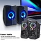 thumbnail image 1 of Altavoz Onikuma 2pcs ONIKUMA L6 Gaming Wired LED Speaker Kit estéreo compatible con Bluetooth, 1 of 6