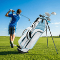 thumbnail image 1 of Naipo 6-Piece Golf Club Set Junior Complete Set for Right Handed with Stand Bag Type & 1 Head Cover, 1 of 10